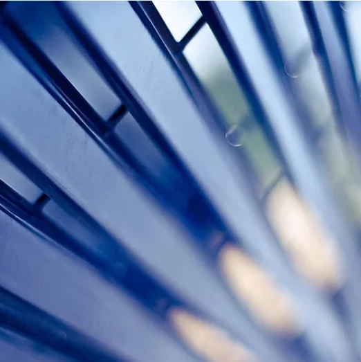 An abstract architectural detail with narrow focus.